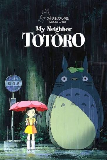 My Neighbor Totoro anime poster, a recommended beginner-level anime for Japanese learners